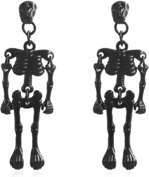 6 pairs Gothic Earrings Earrings Mask Earrings Horror Dangle Earrings for Women Cute Halloween Dangling Earrings for Party Goth Earrings for Cosplay Halloween