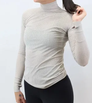 Alexa Turtleneck Schooling Shirt - Sand Airmax - Ladies