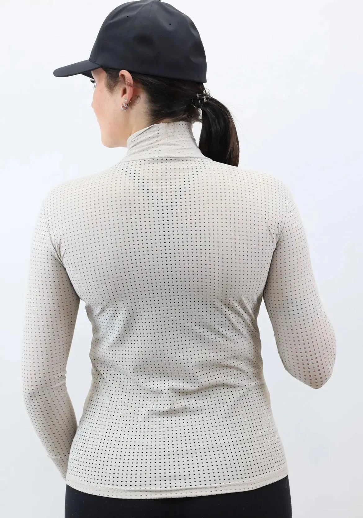 Alexa Turtleneck Schooling Shirt - Sand Airmax - Ladies