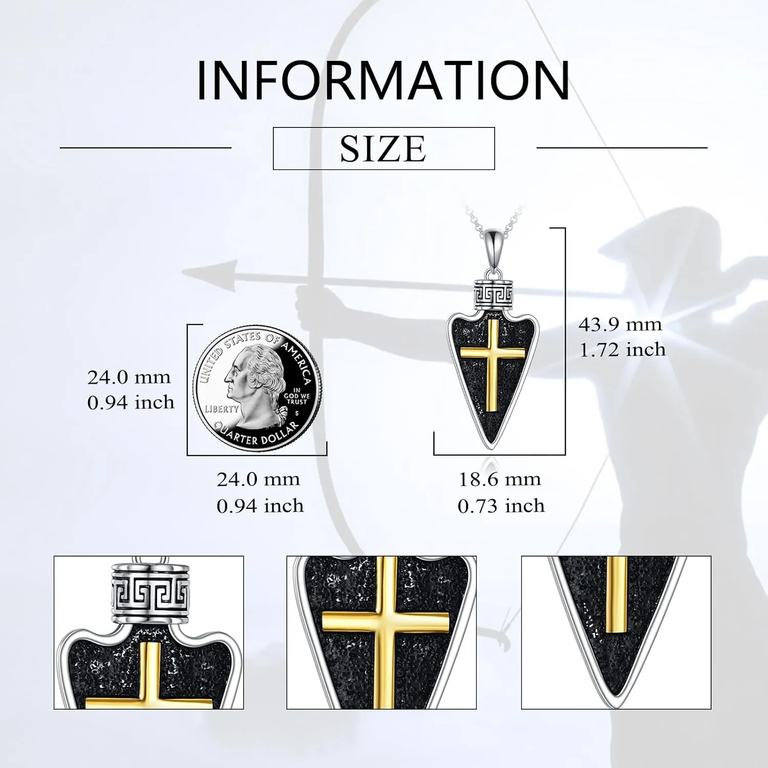 ANGSAU Soccer/Baseball/Arrowed Necklace for Men S925 Sterling Silver I Can Do All Things Inspirational Ball Sport Jewelry Gifts Pendant Necklace