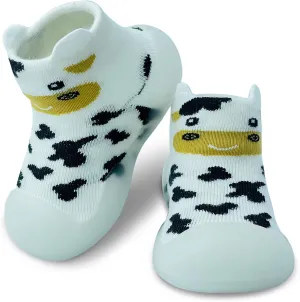 Baby Sock Shoes Boys Girls First Walking Shoes Non-Slip Slippers Soft Sole Sneakers Toddler Infant Babygirl
