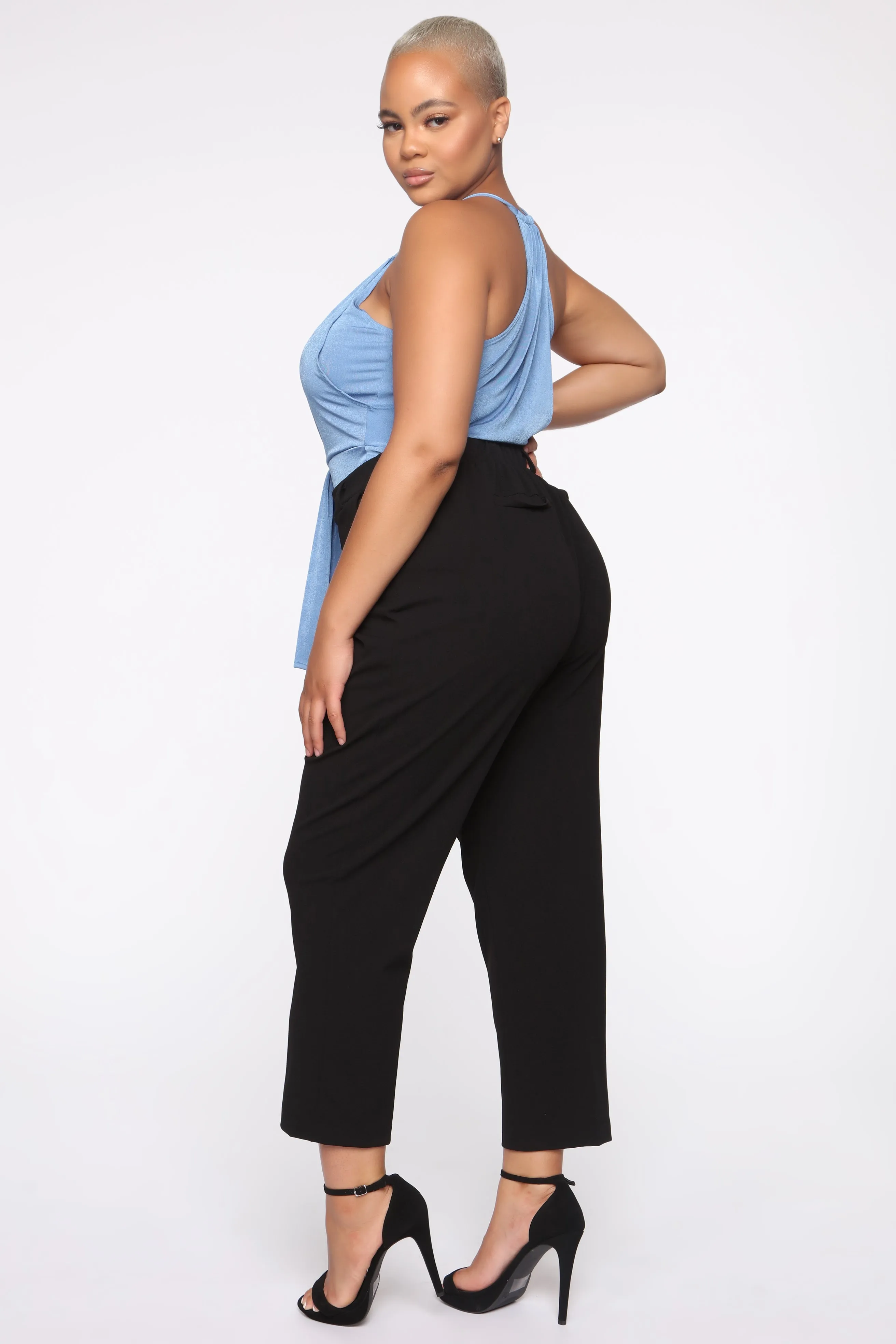 Back For You Top - Pale Blue