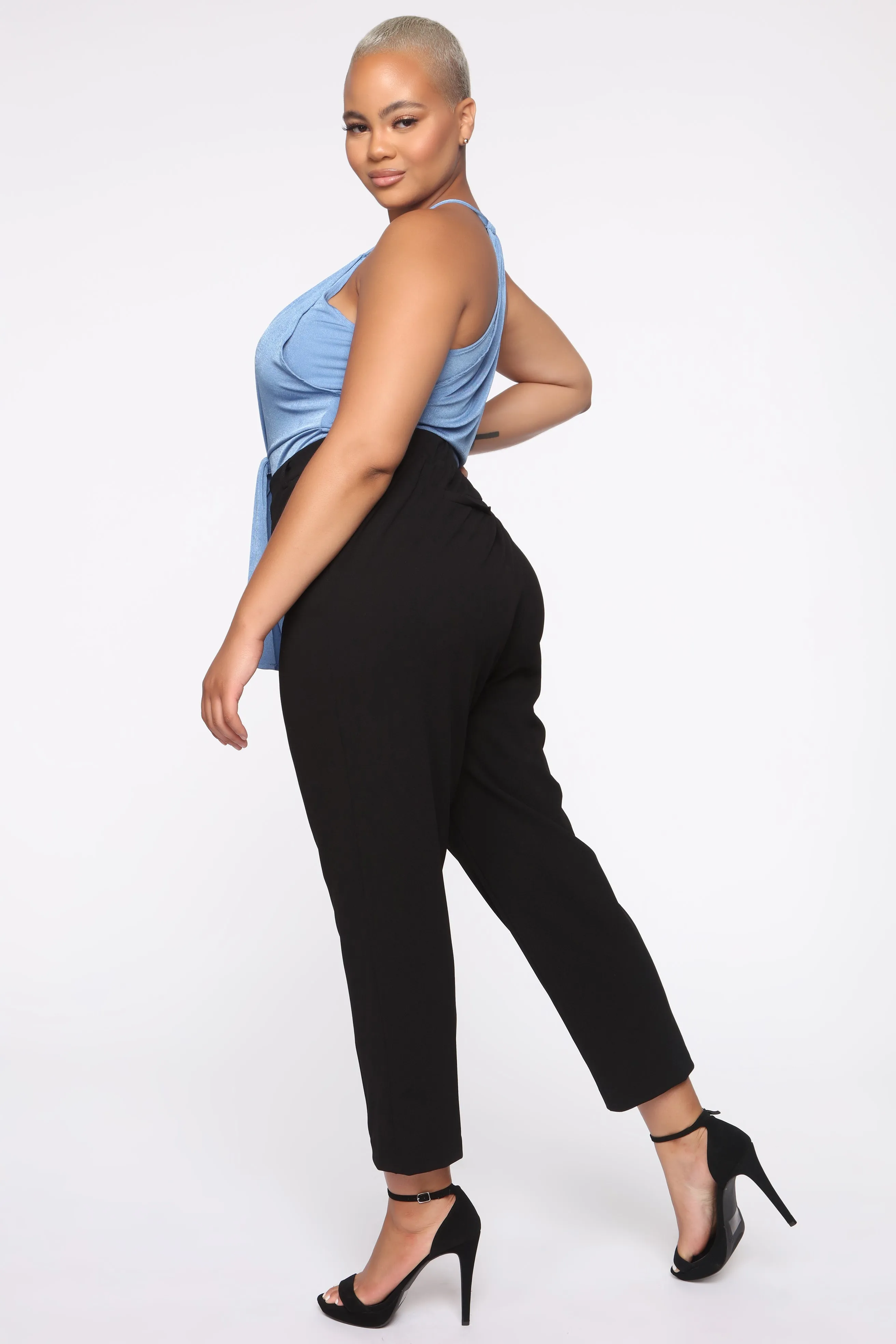 Back For You Top - Pale Blue