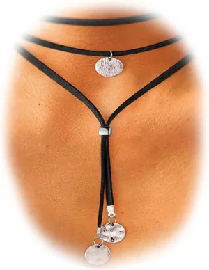 Boho Necklaces Jewelry for Women Bohemian Layered Necklaces Leather Choker Necklace Boho Jewelry Long Necklaces Fashion Jewelry Gifts
