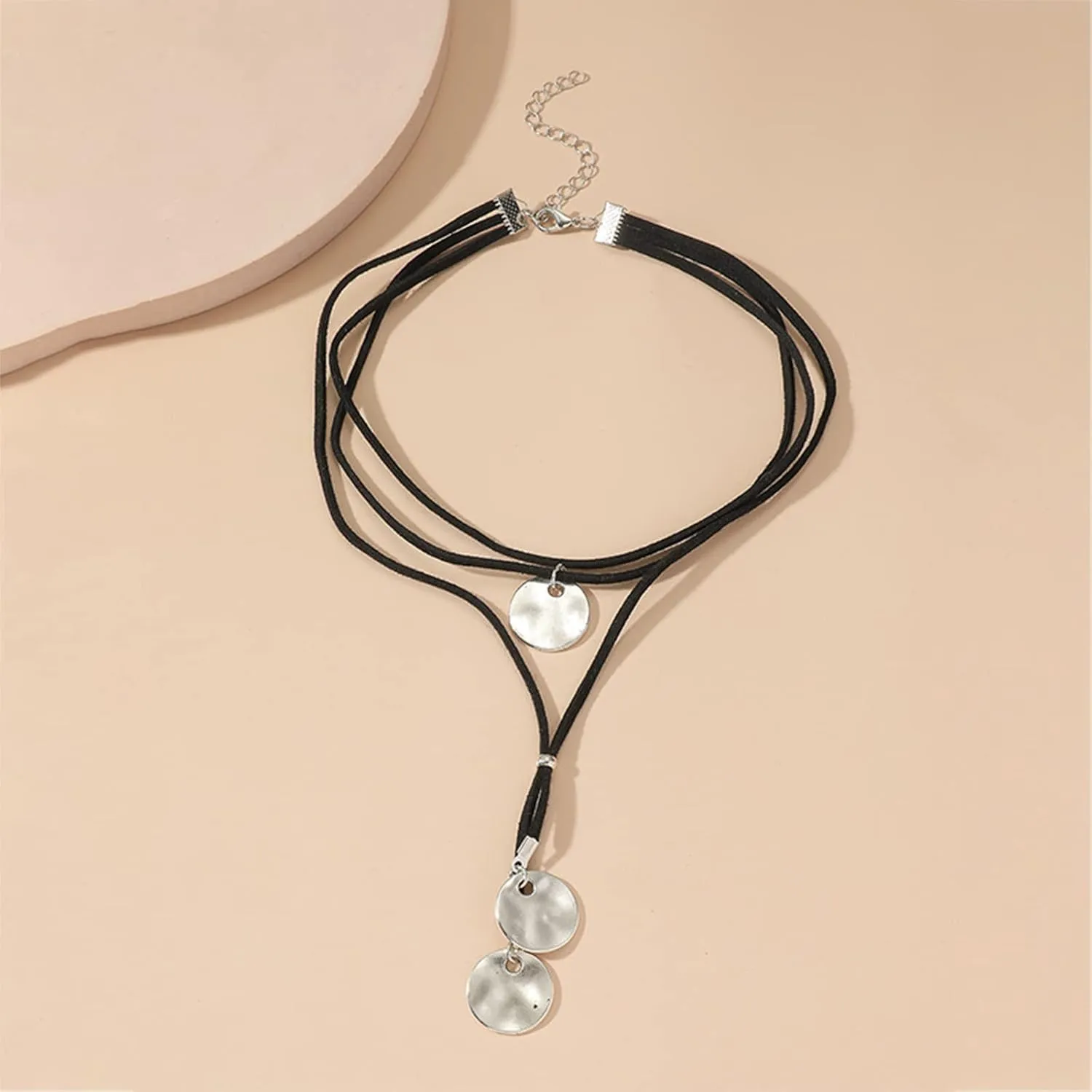Boho Necklaces Jewelry for Women Bohemian Layered Necklaces Leather Choker Necklace Boho Jewelry Long Necklaces Fashion Jewelry Gifts