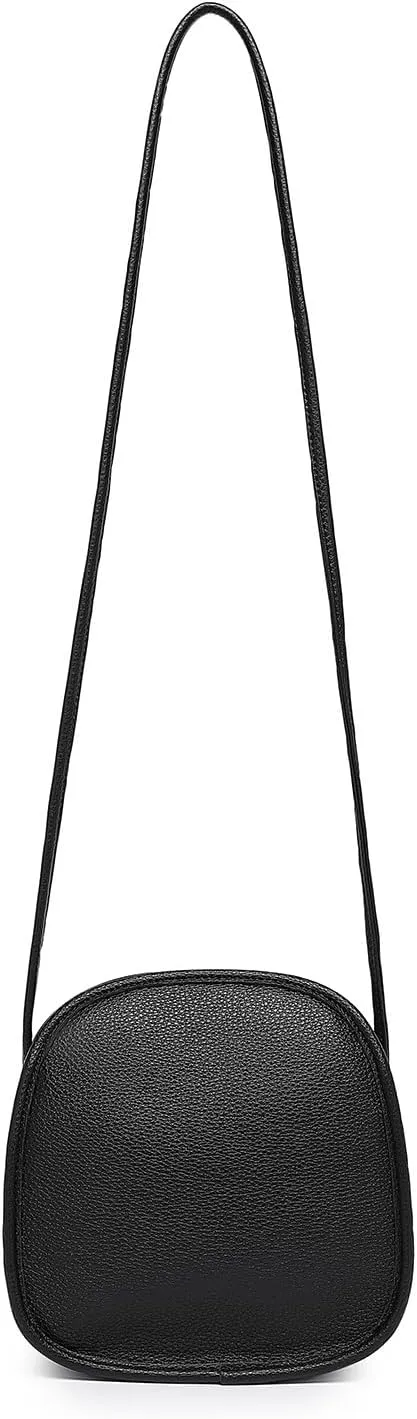 Canvas Small Round BagUnique Round Design Women's Crossbody Bags for Fashion and Large Capacity