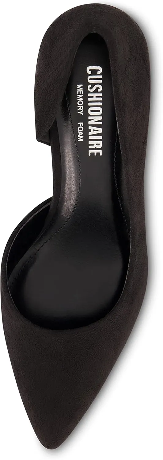 CUSHIONAIRE Women's Parma Dress Pump  Memory Foam, Wide Widths Available
