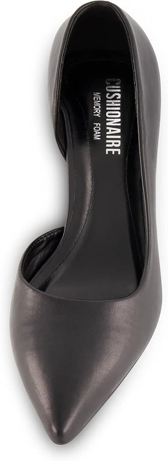 CUSHIONAIRE Women's Parma Dress Pump  Memory Foam, Wide Widths Available