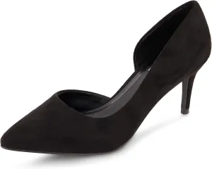 CUSHIONAIRE Women's Parma Dress Pump  Memory Foam, Wide Widths Available