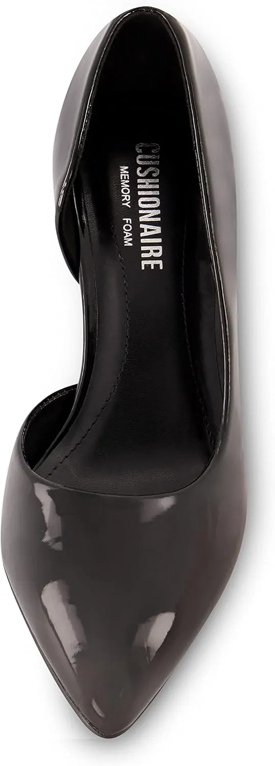 CUSHIONAIRE Women's Parma Dress Pump  Memory Foam, Wide Widths Available