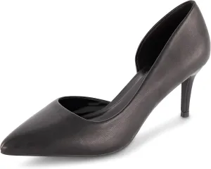 CUSHIONAIRE Women's Parma Dress Pump  Memory Foam, Wide Widths Available