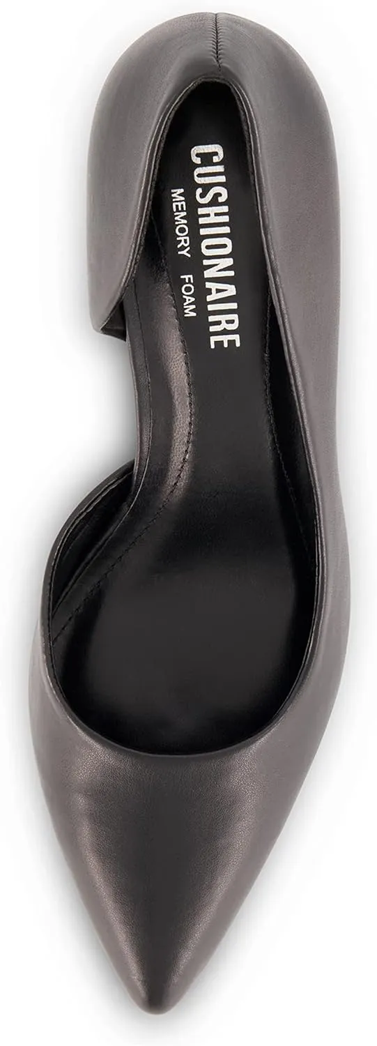 CUSHIONAIRE Women's Parma Dress Pump  Memory Foam, Wide Widths Available