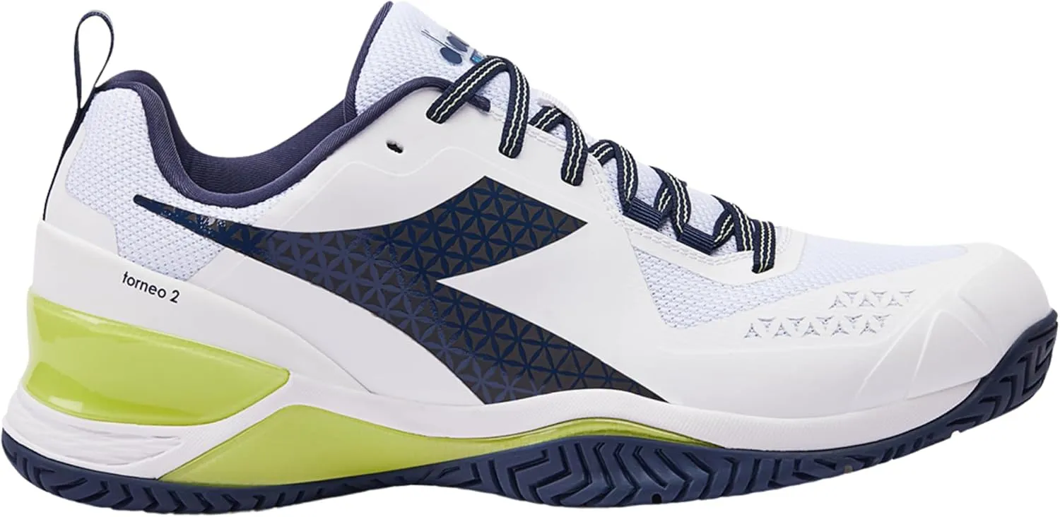 Diadora Men's Blushield Torneo 2 AG Tennis Shoe