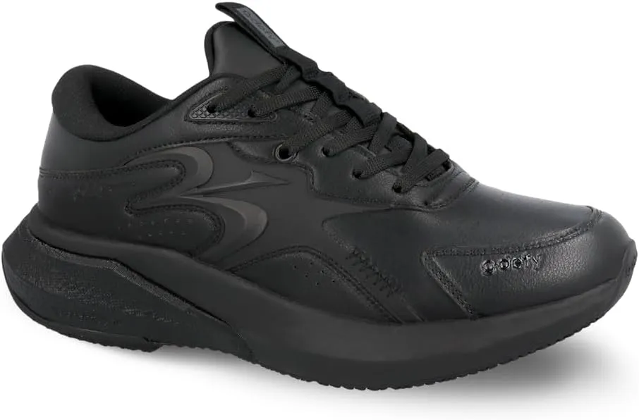 G-DEFY ZenPro Energy Performance, Slip-Resistant & Comfort Shoe, Black | Triple-Density, Advanced VersoShock Sole Technology for Pain Associated with Running, Walking & Prolonged Standing