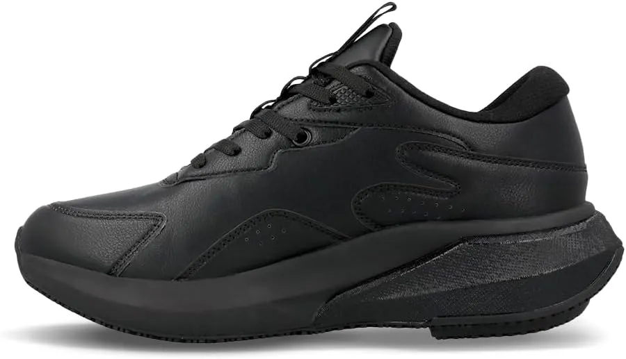 G-DEFY ZenPro Energy Performance, Slip-Resistant & Comfort Shoe, Black | Triple-Density, Advanced VersoShock Sole Technology for Pain Associated with Running, Walking & Prolonged Standing