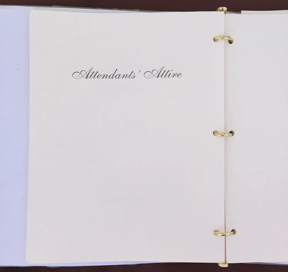 Grace Wedding Memory Book