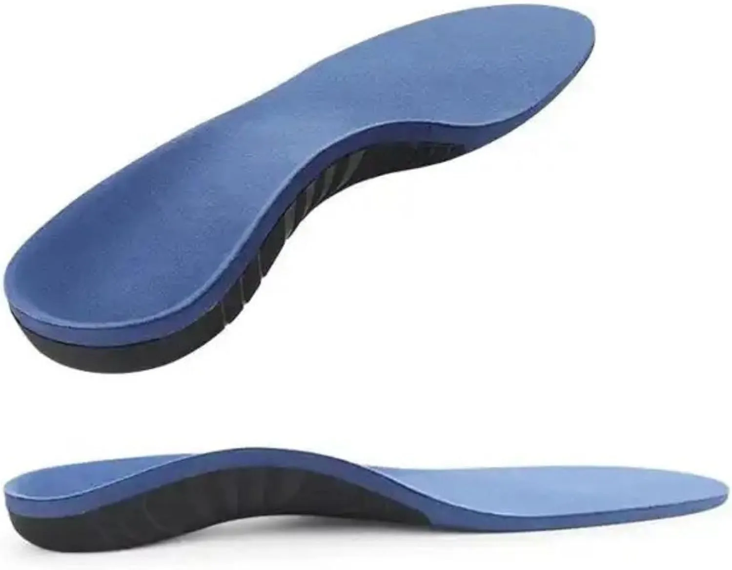 Heavy Duty Orthotic Insoles for 220  lbs, High Arch Support and Pain Relief for Plantar Fasciitis, Flat Feet, and Work Boots, Shock-Absorbing Shoe Inserts for Men and Women