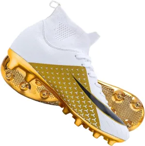 HESBITEUL Soccer Cleats Outdoor for Boys Training: High Top Football Cleats for Firm Ground