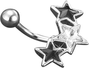 Homoyoyo Belly Button Piercings Jewelry Stainless Steel Dangling Navel Rings for Women