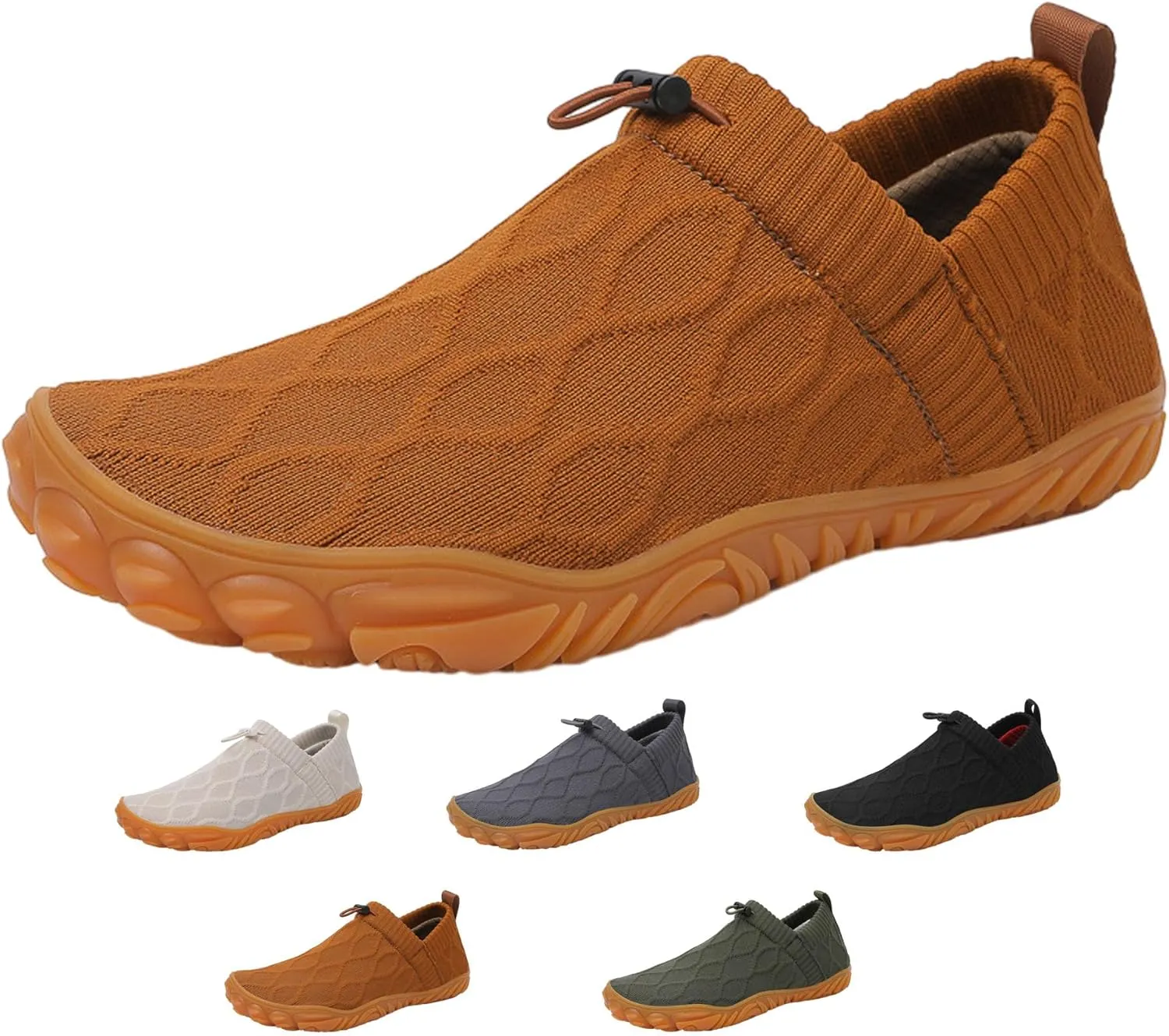 Joyoasis Water Shoes Knitted, Joyoasis Water Sneaker Shoes, Barefoot Hike Slip-On Running Training Shoes Women Men