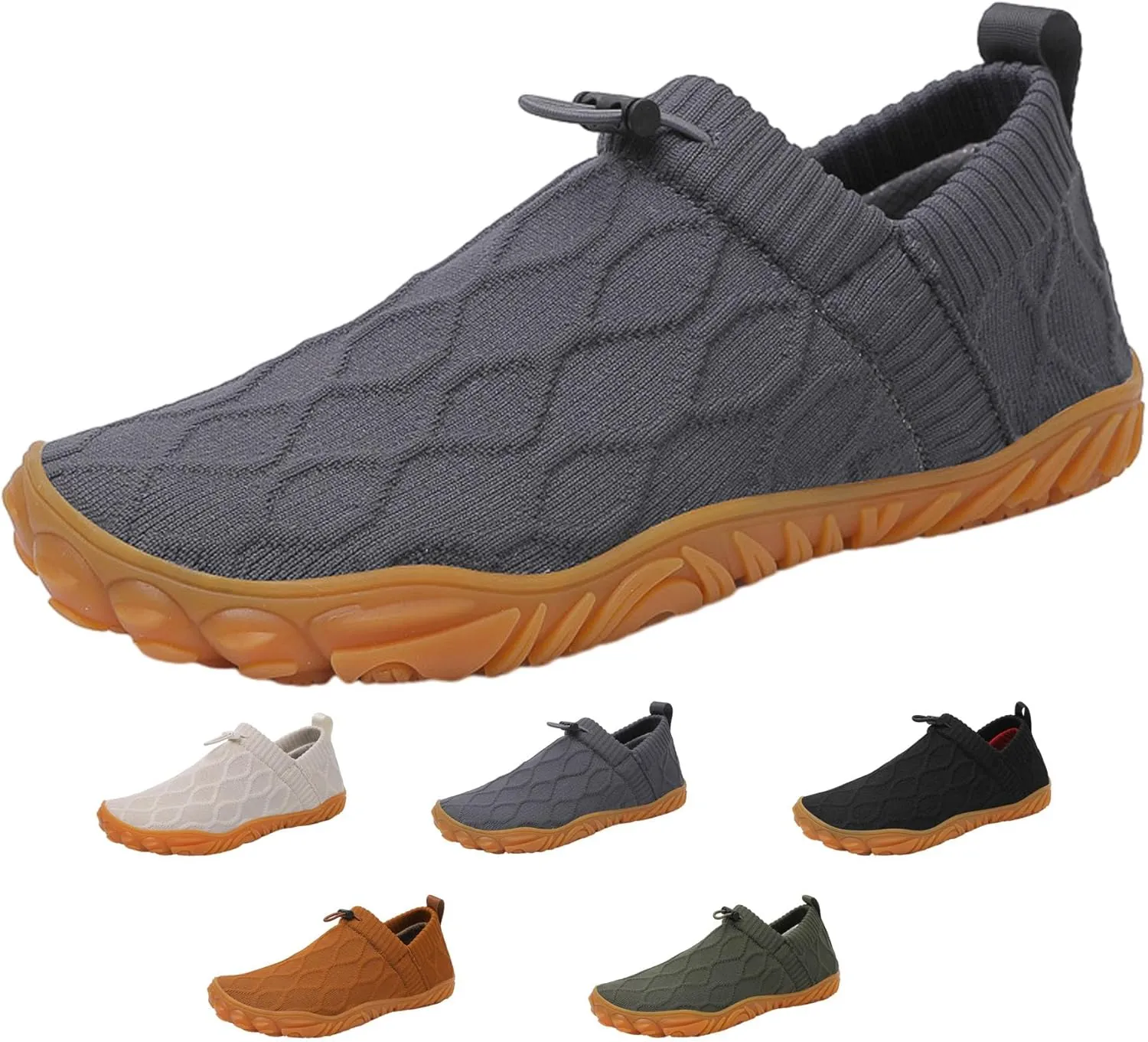 Joyoasis Water Shoes Knitted, Joyoasis Water Sneaker Shoes, Barefoot Hike Slip-On Running Training Shoes Women Men