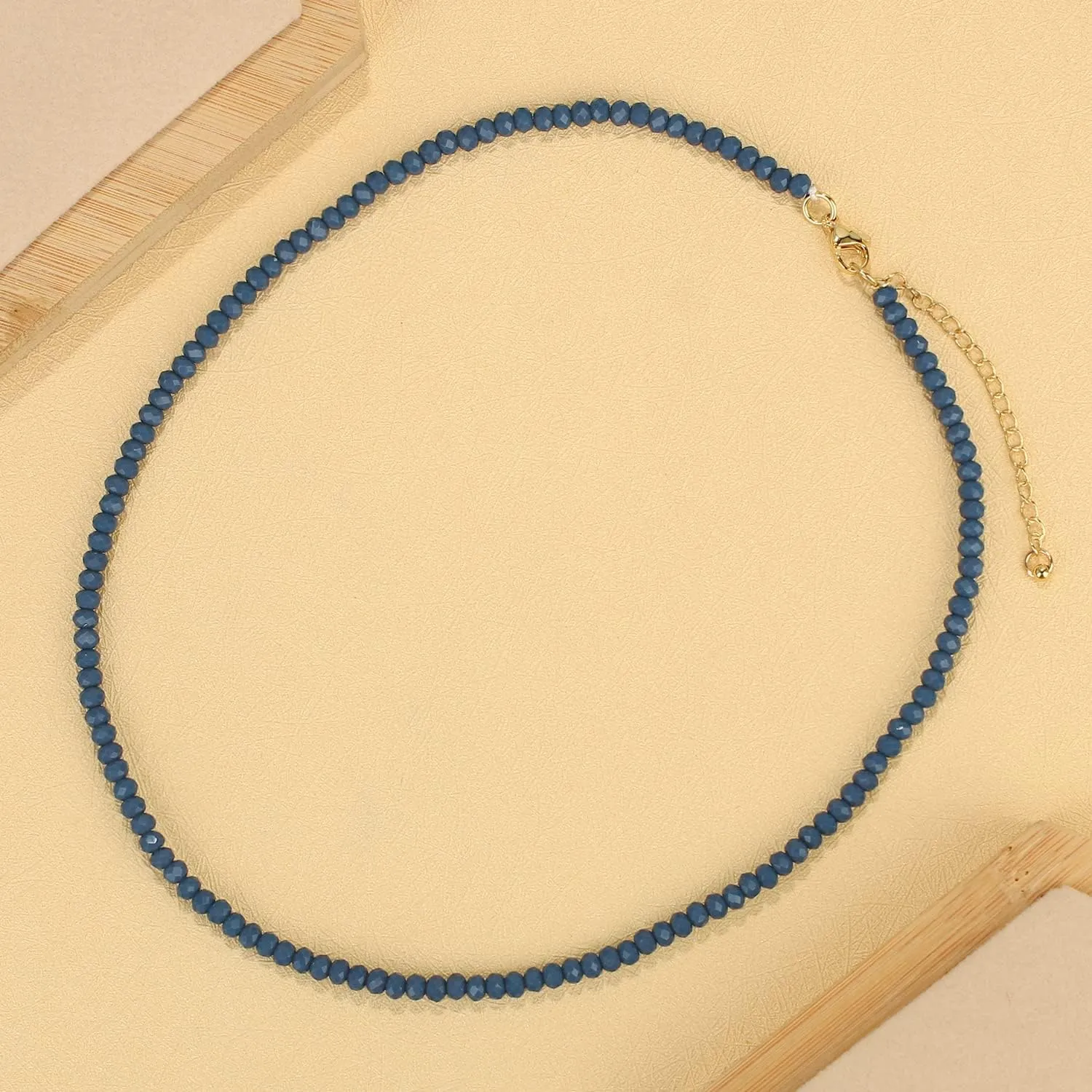 KELITCH Women Choker Necklaces Colorful Beaded Necklaces Bohemian Friendship Jewelry for Women