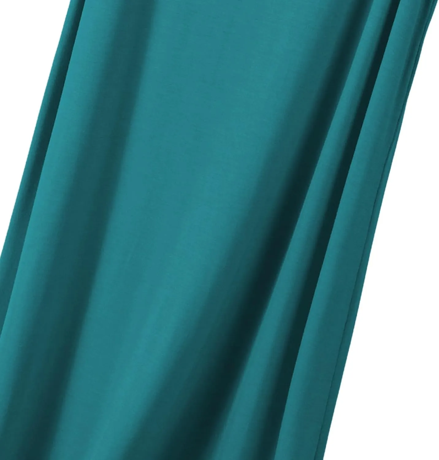 Long Slip Dress for Women Adjustable Spaghetti Straps Cami Slip Dress Soft Crew Neck Nightgown Pajamas Under Dresses