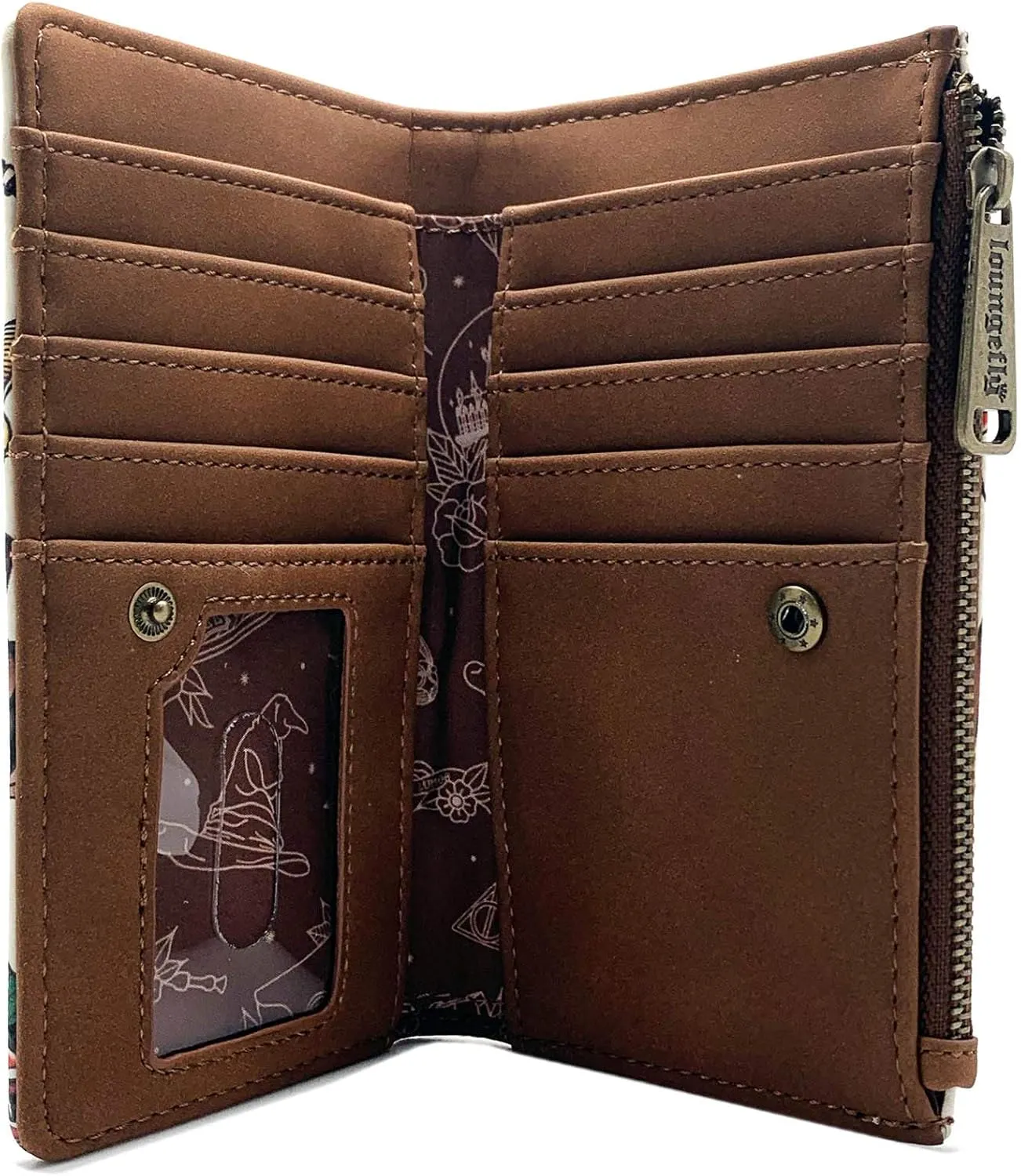 Loungefly x Harry Potter Tattoo All-Over Print Wallet