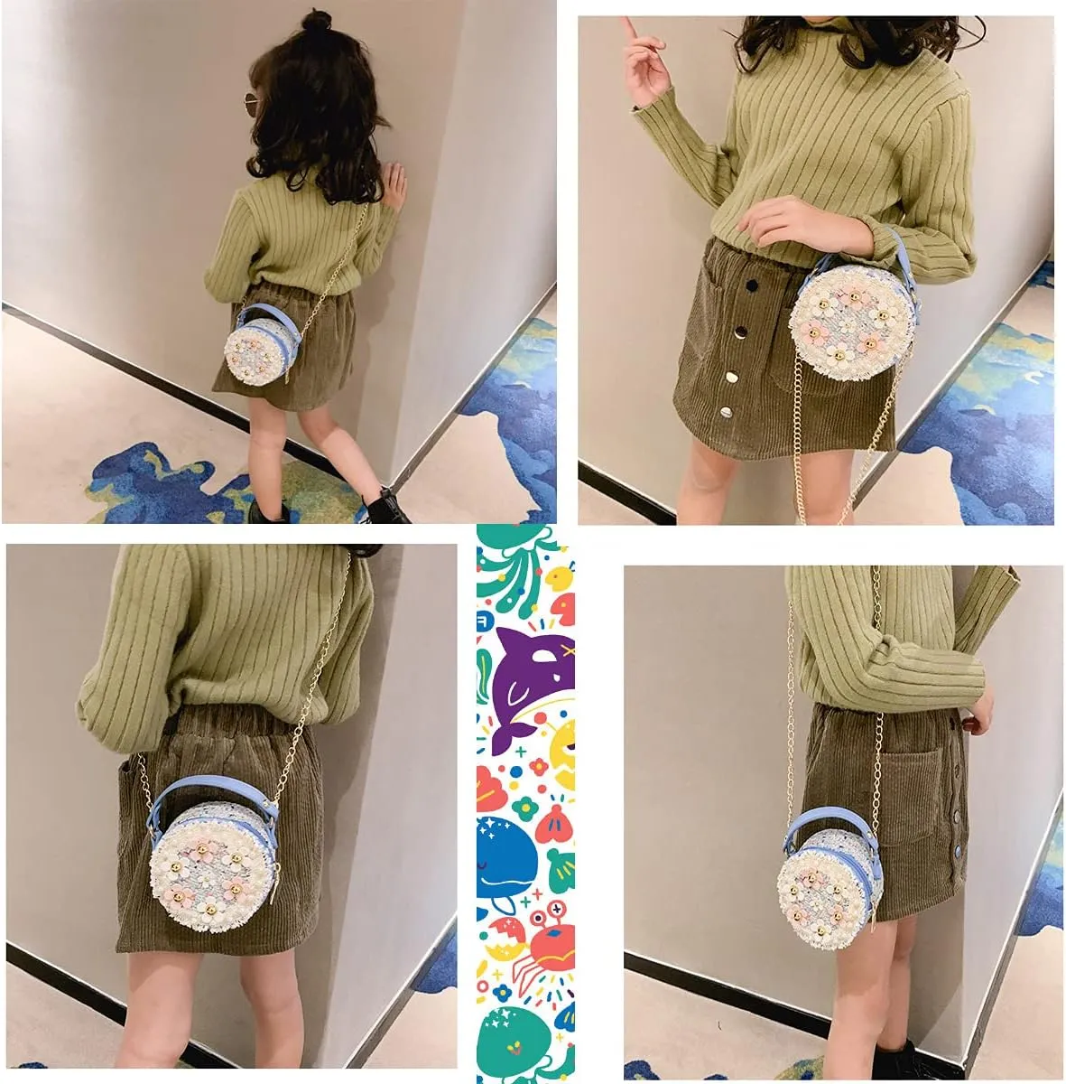 Lovely round pearl bag
