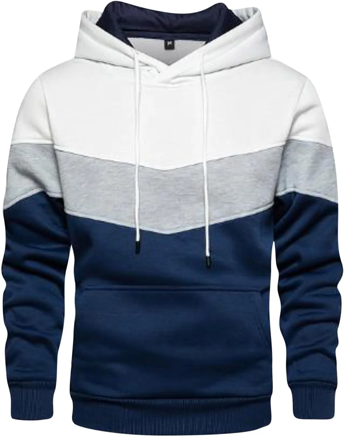 Mens Lightweight Zip Up Hoodie Drop Shoulder Long Sleeve Oversized Jacket Teens Trendy Fashion Athletic Fleece Tops