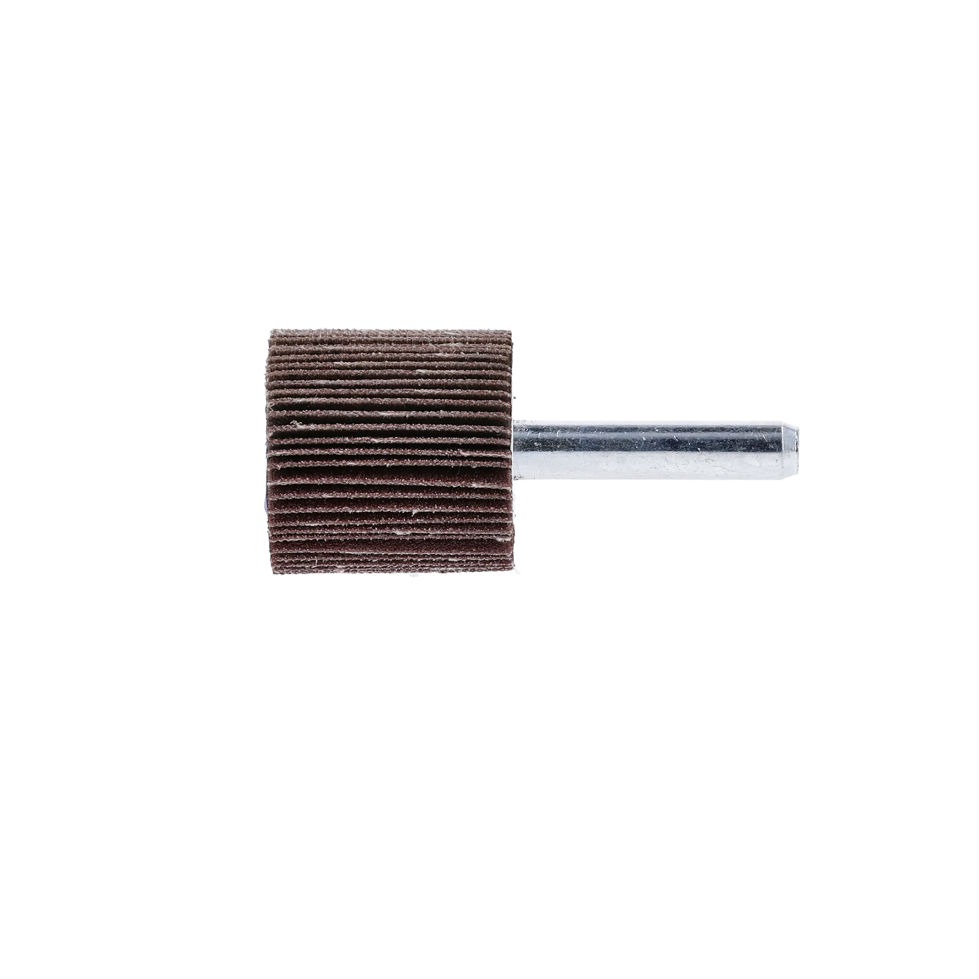 Merit 1 x 1 x 1/4 In. High Performance Mini Flap Wheel P120 Grit ARY03 AO 10 Count