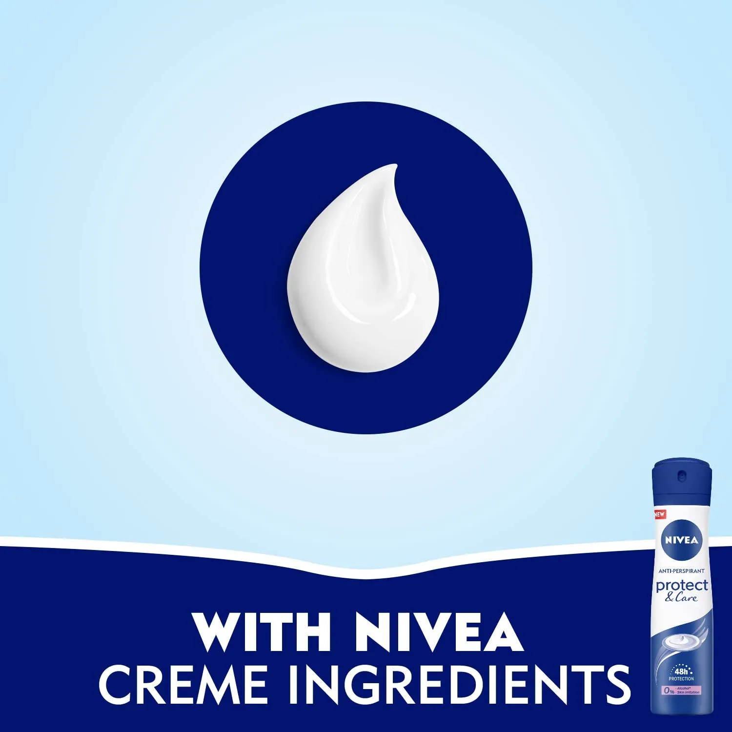 Nivea Protect and Care Antiperspirant For Women No Ethyl Alcohol Spray