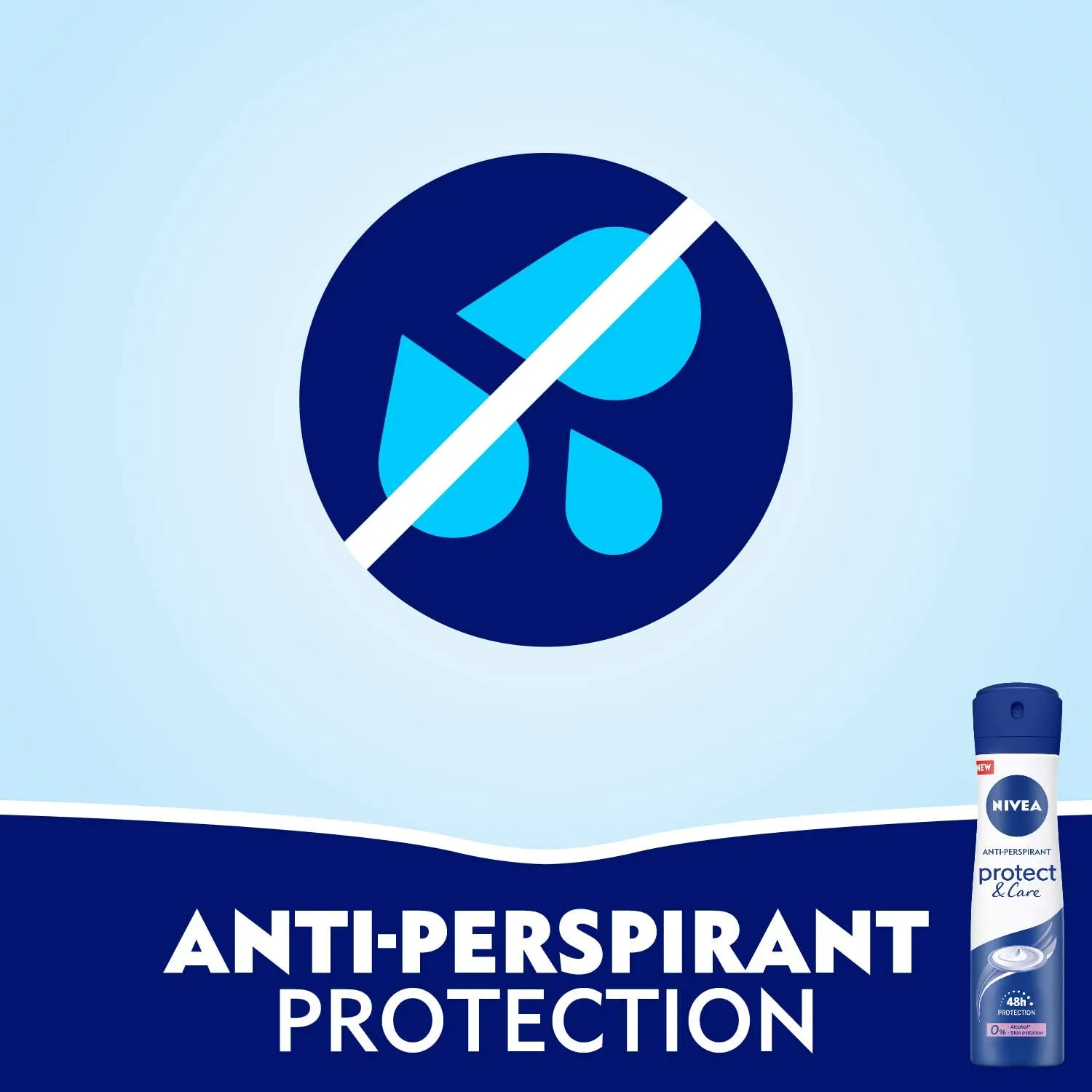 Nivea Protect and Care Antiperspirant For Women No Ethyl Alcohol Spray