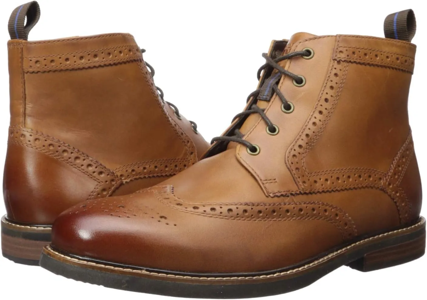 Nunn Bush Men's Odell Wingtip Dress Casual Chukka Boot