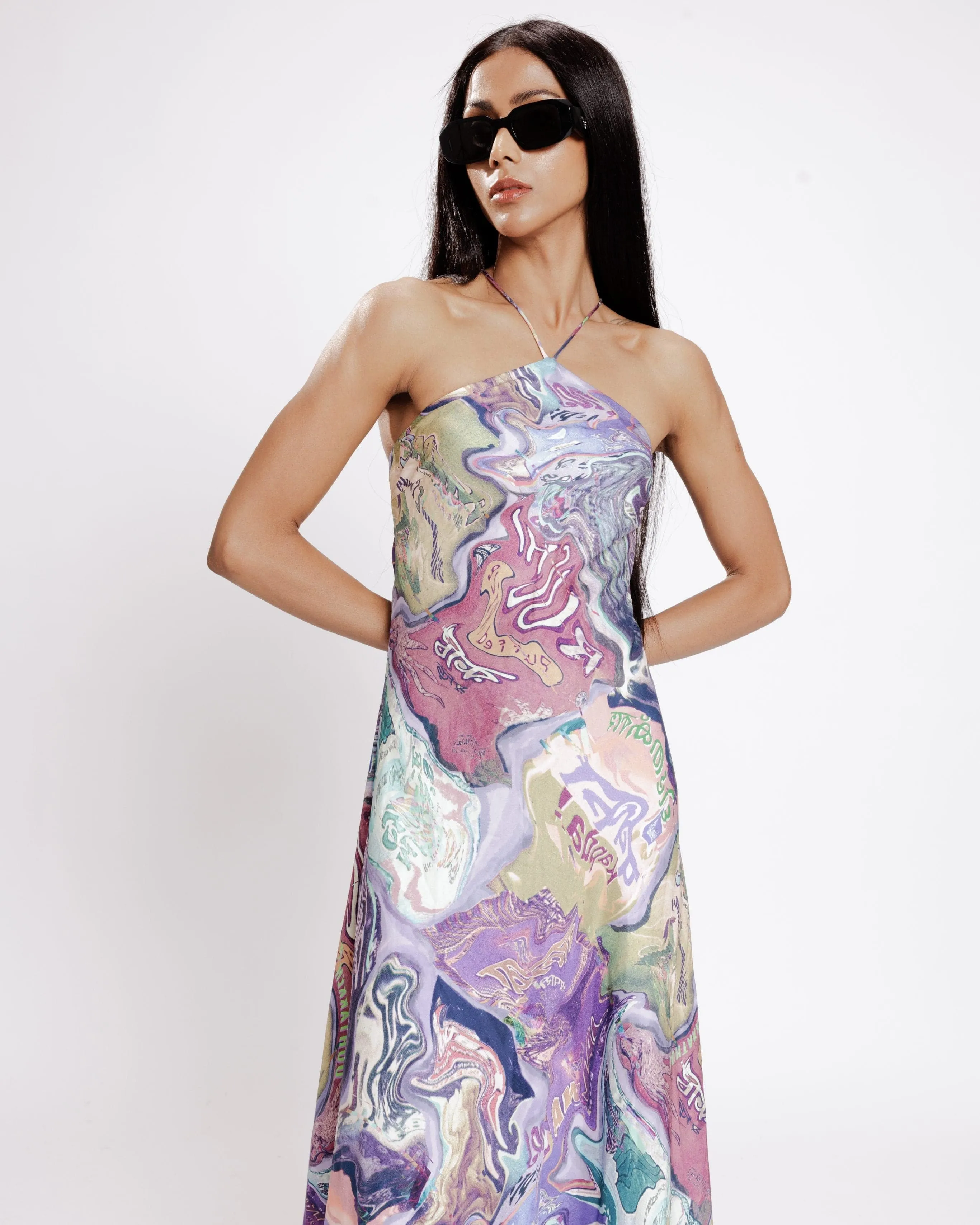Pan Masala Slip Dress