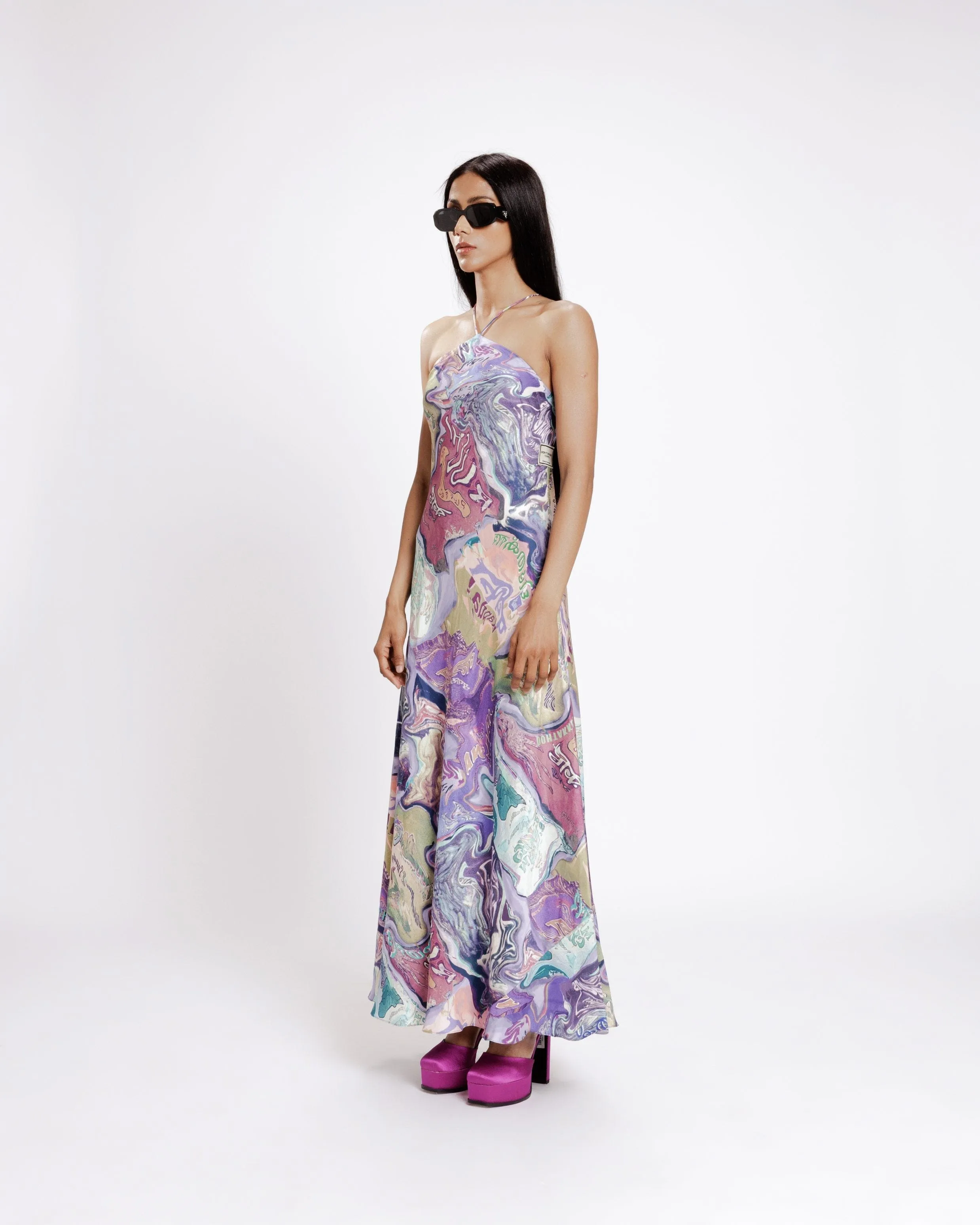 Pan Masala Slip Dress
