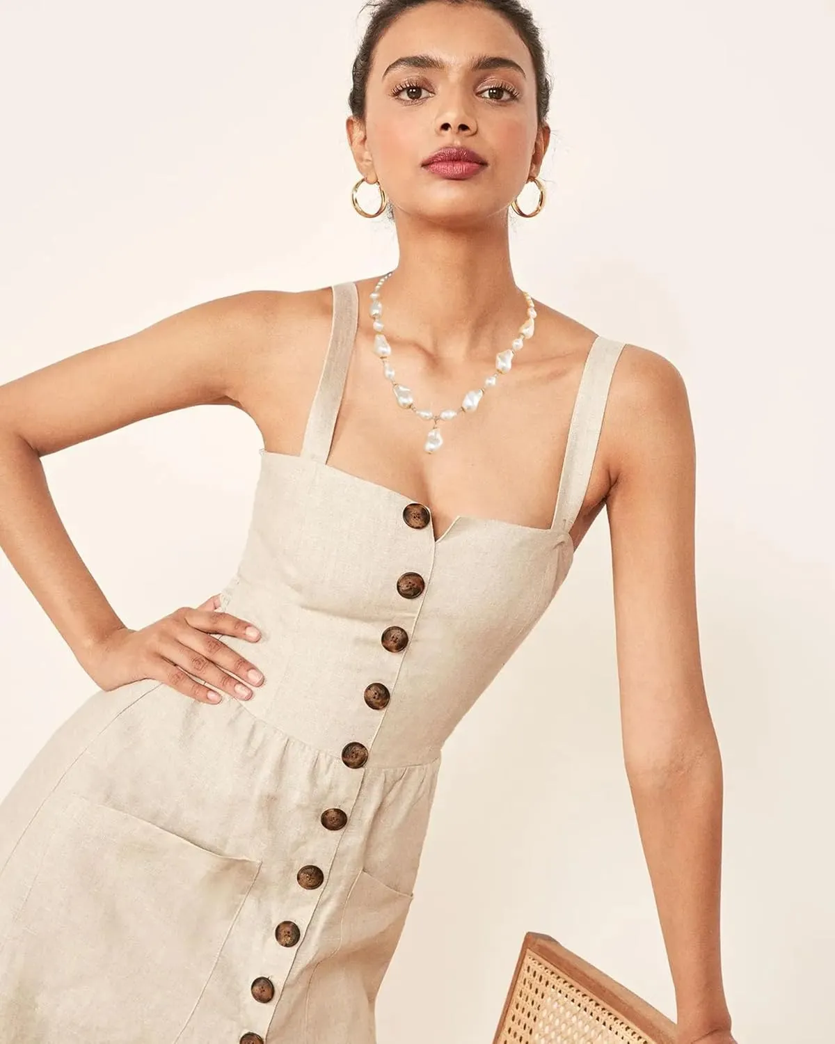 Pearl Necklaces for Women 14k Gold Plated Layered Pearl Necklaces Dainty Pearl Pendant Necklace Freshwater Pearls Choker Necklace Wedding Pearl Necklaces Pearl Jewelry Gifts