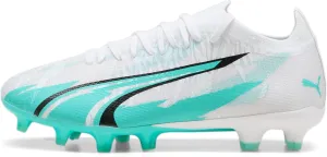 PUMA Women's Ultra Match Firm, Artificial Ground Soccer Cleats, Poison Pink-White-Black, 11