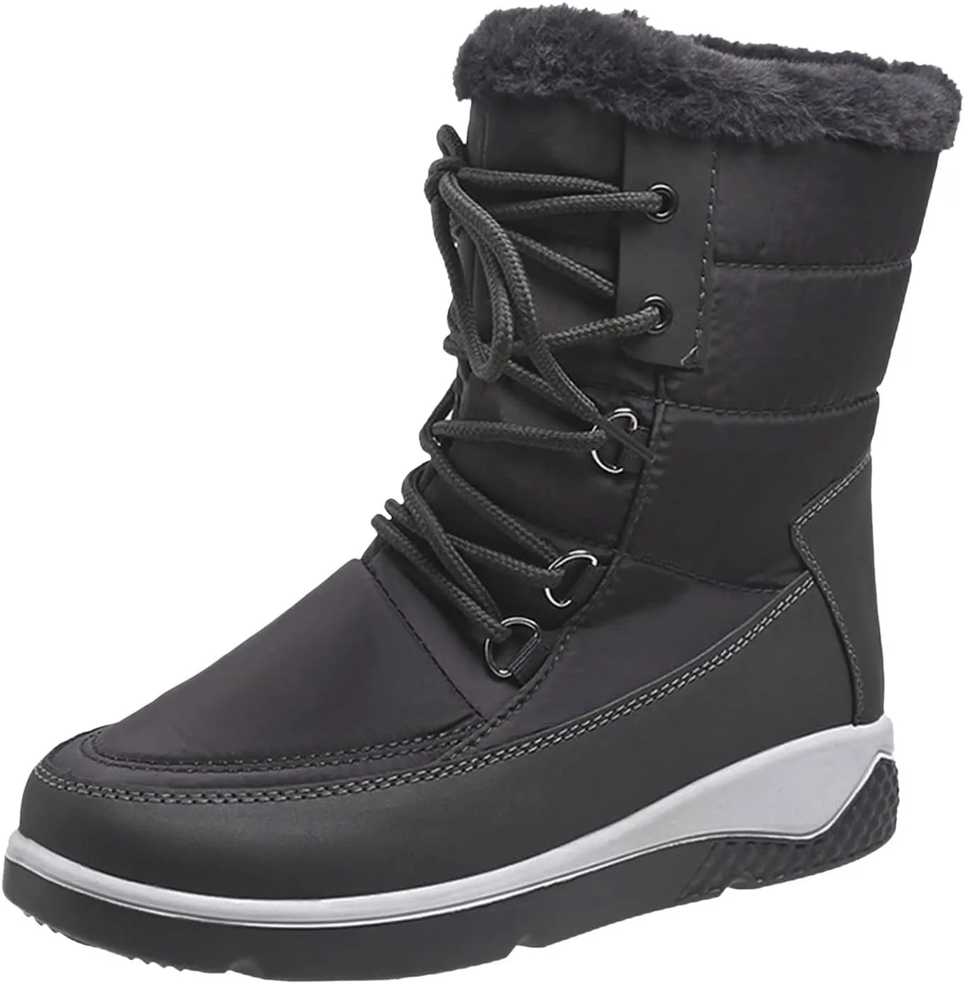 SBGMoSJ Winter Boots for Women 2023 Trendy Fall Women's Winter Boots Waterproof Zipper Womens Winter Boots Size 9 Wide Women Boots Winter Cute Botas De Frio Para Mujer