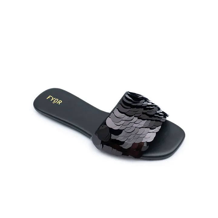 Sequins Slide Sandal BVL 022
