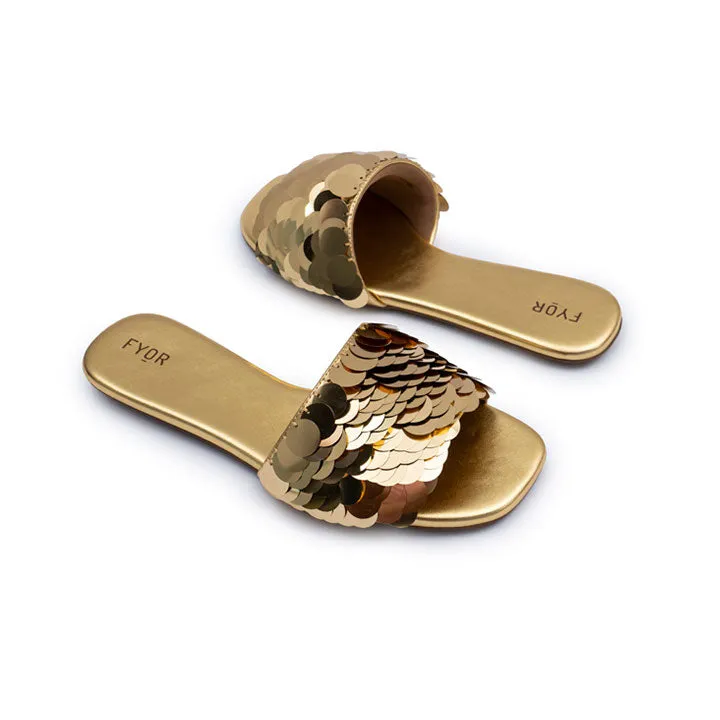 Sequins Slide Sandal BVL 022