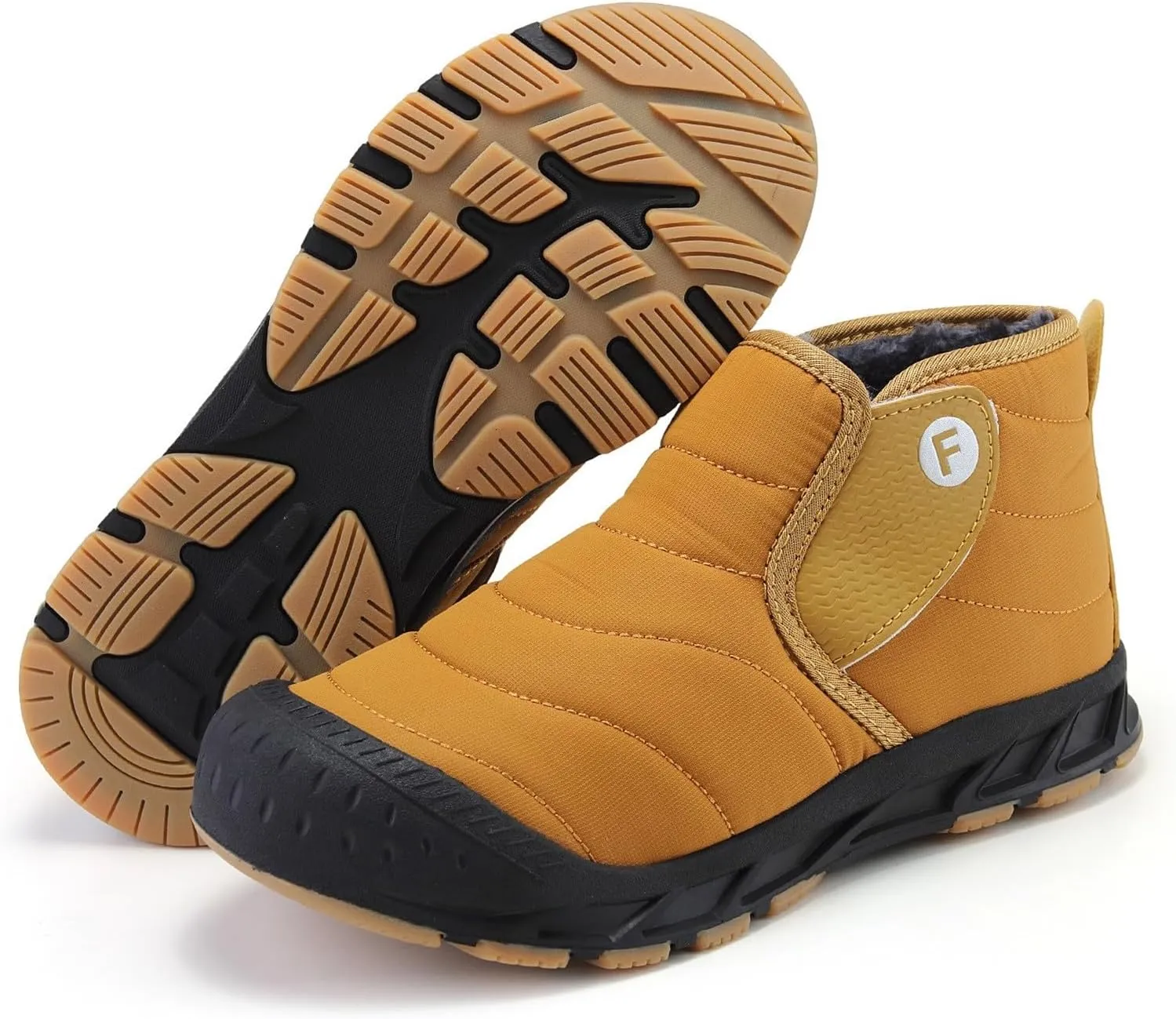 Snow Boots for Women Black Ice Womens Winter Shoes Wide Width Winter Snow Boots Botas Para Mujer De Invierno Womens Slip on Winter Boots Waterproof Deals of The Day