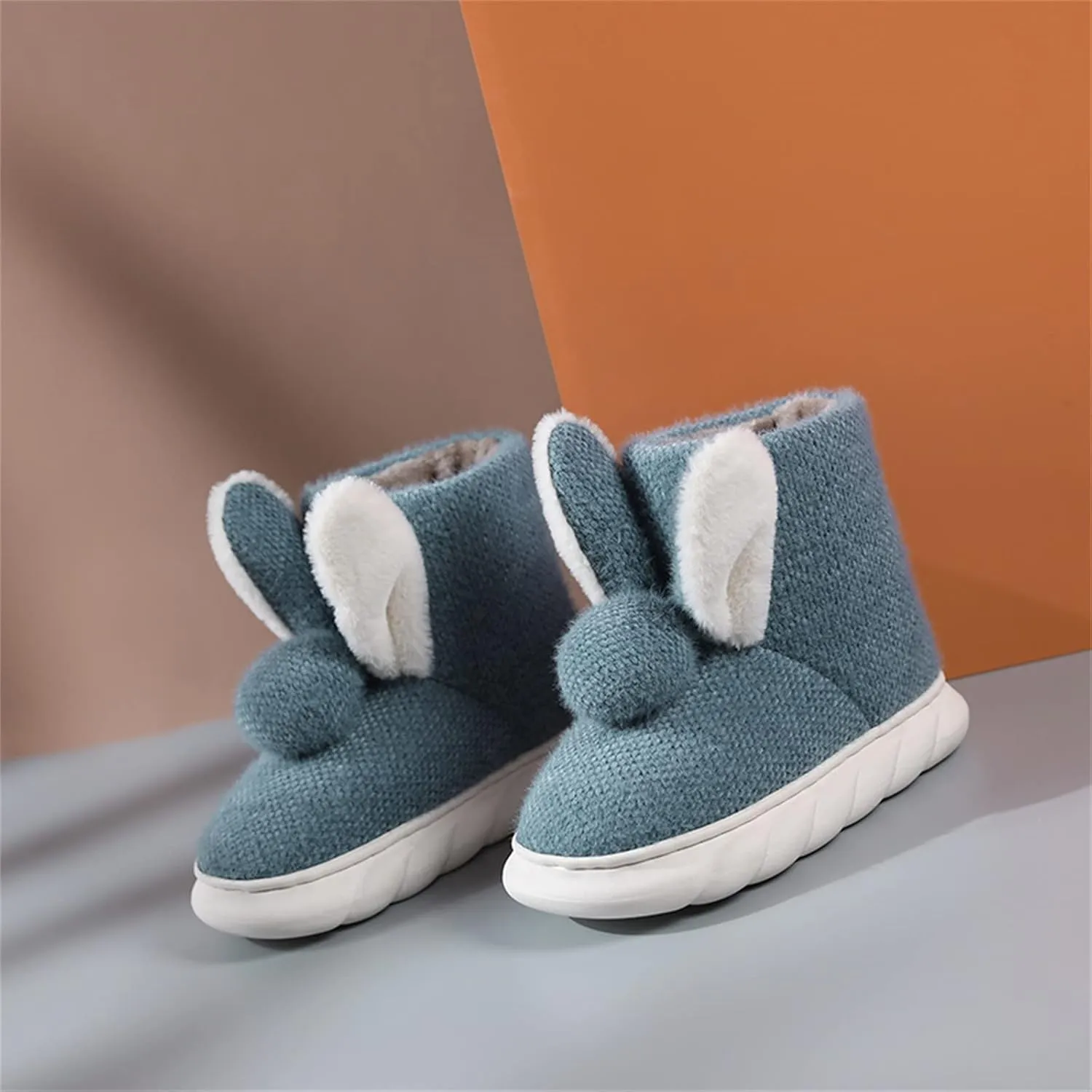 Snow Boots for Women Knee High Wide Calf Womens Winter Boots Slip ons Fur Lined Winter Boots Women 8.5 Wide Zapatos Para La Nieve De Mujer Botas Para Invierno Mujer Modernas