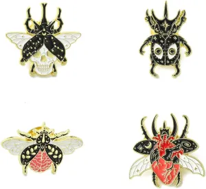 Stiesy Cute Enamel Pins Brooches Metal Lapel Pin Badges Jewelry Brooches for Women Jewelry Backpack Clothes Decoration Presents