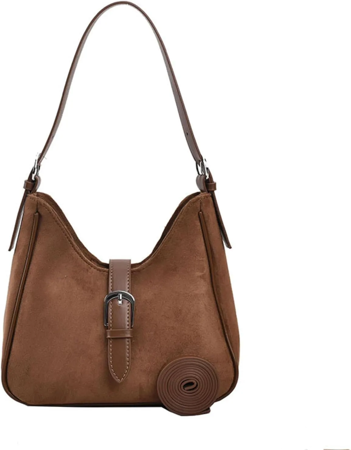 Suede Armpit Bag, Autumn And Winter Fashion Handbag, Niche Commuting Cross-Body Shoulder Bag For Women