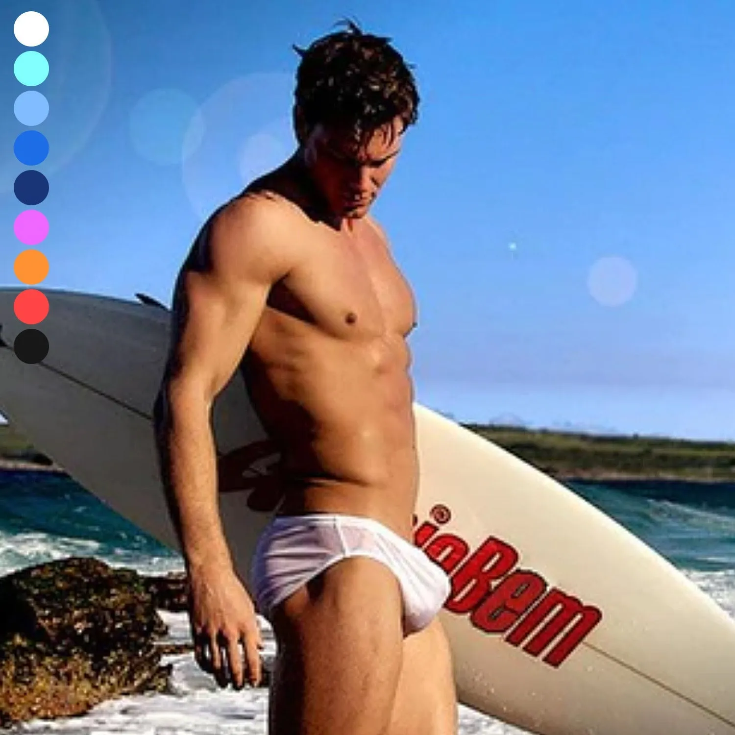 Transparent Swim Briefs