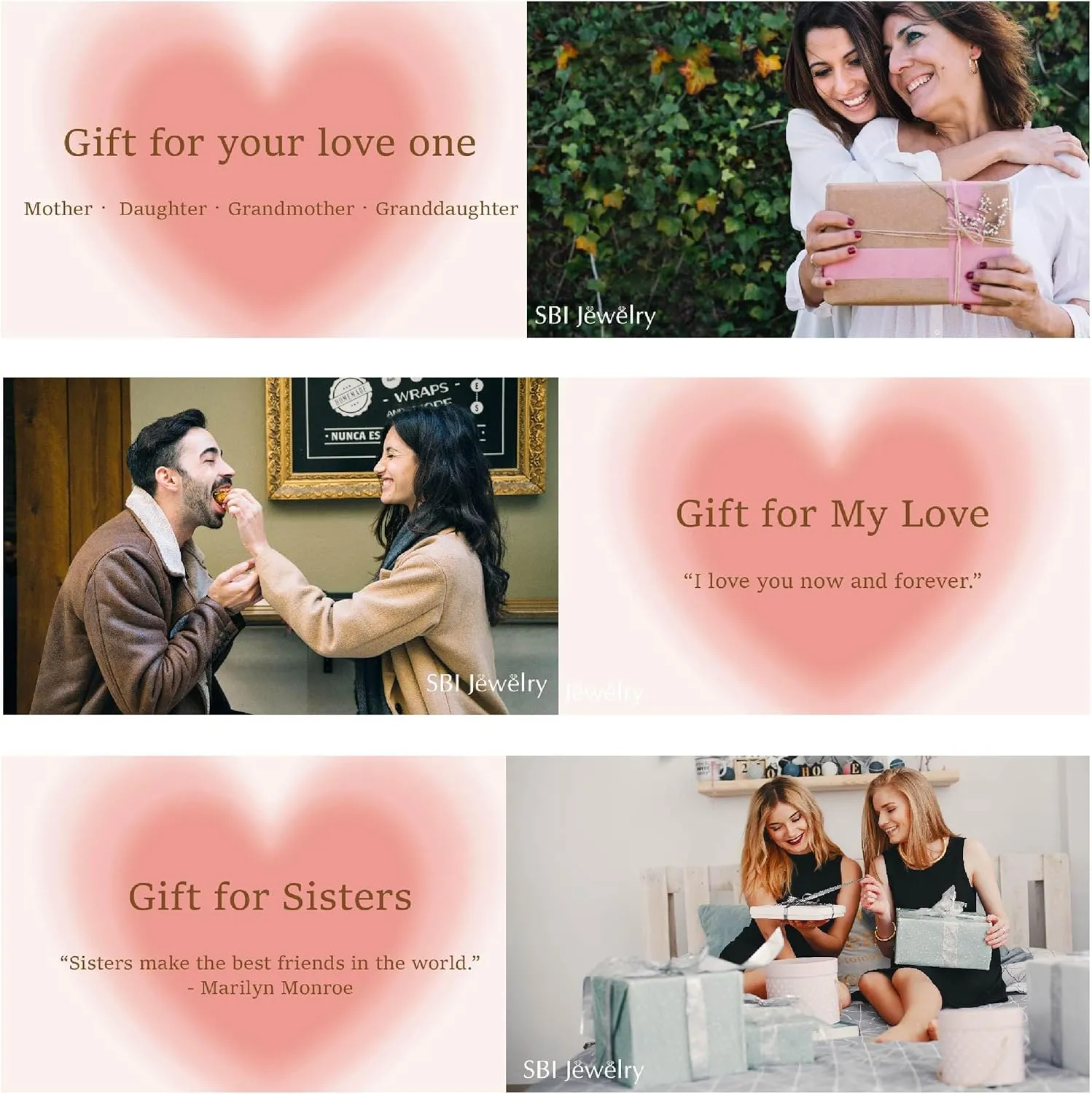 Women Bracelet Infinity Love Mom Daughter Heart Charm Sparkle Silver Forever Stainless Steel Family Friend Couple Adjustable Birthday Anniversary