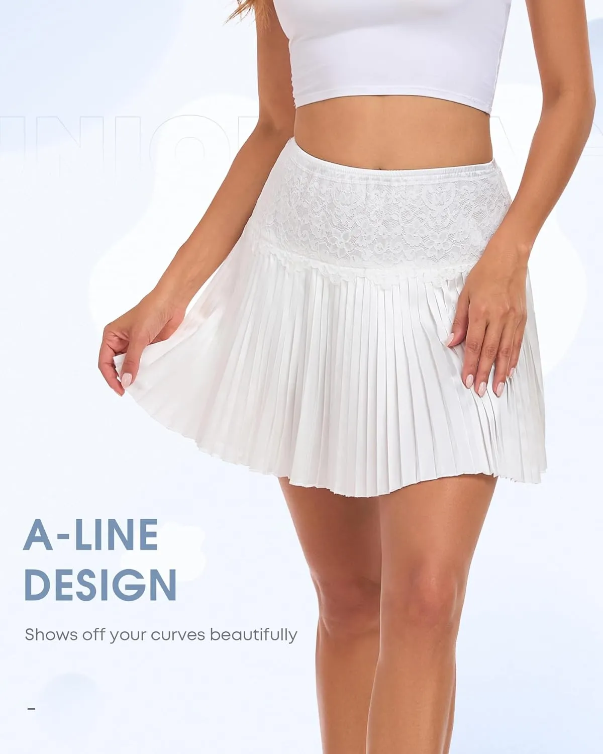 Women Half Slips Under Dresses Skirt Extender for Dresses Skirt Slip Lace Underskirt