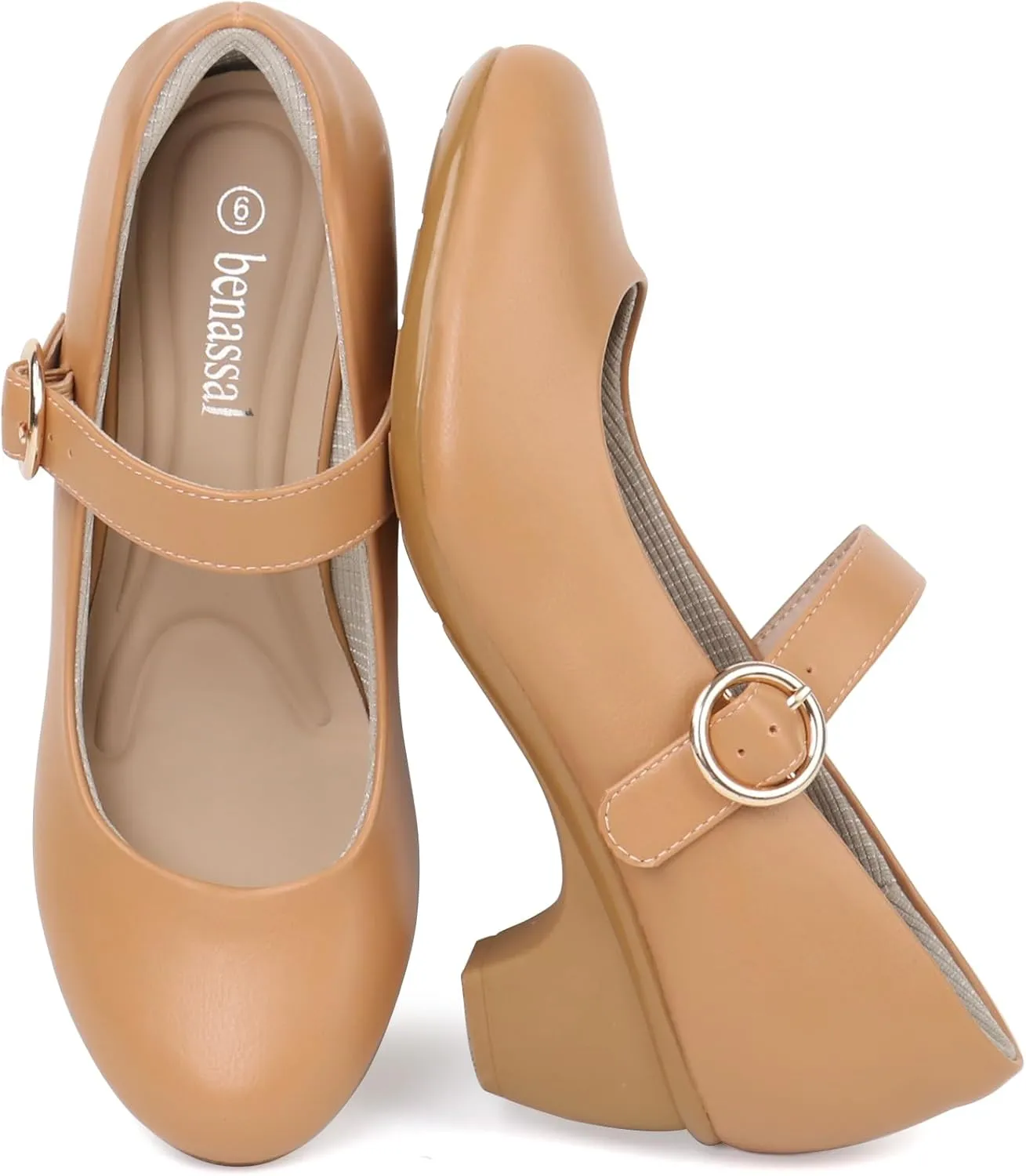 Women Mary Janes Pumps Chunky Shoes Dress Shoes