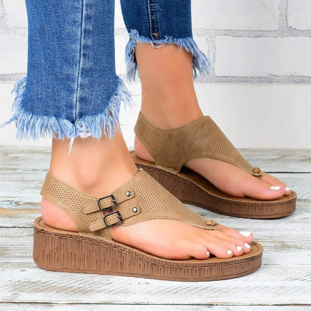 Womens Orthopedic Dressy Summer Sandals Orthopedic Women Shoes Black Silver Wedge Sandals for Women Dressy Comfortable Womens Shoes with Arch Support Chunky Heel Sandals Platform Wedge Sandals